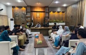 Important meeting against encroachment mafia at DC office Swabi