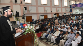 Chief Minister Khyber Pakhtunkhwa addresses Peshawar University convocation