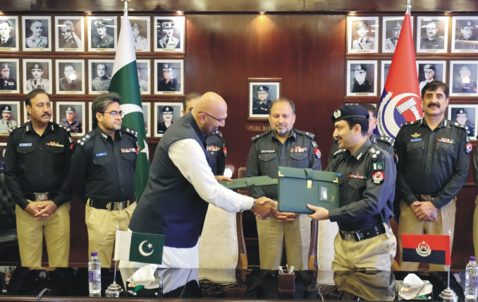 Peshawar: Safe Cities Project and Trans Peshawar security agreement signed
