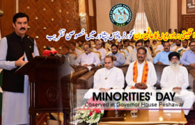 Minorities' Day Observed in Governor House Peshawar