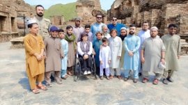 Takht Bhai: Special guests visit to archaeological site organized by Culture and Tourism Authority
