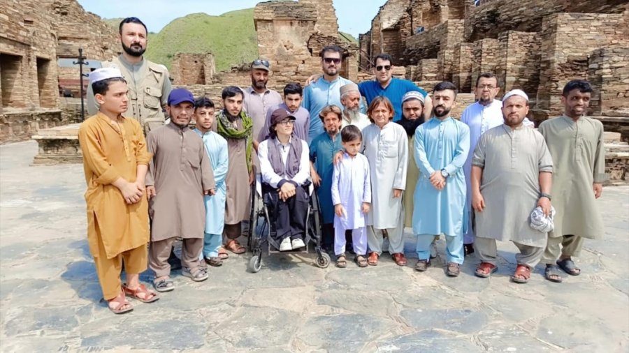 Takht Bhai: Special guests visit to archaeological site organized by Culture and Tourism Authority