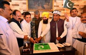 A solemn ceremony to mark Minority Day was held at Qila Bala Hissar, Peshawar.