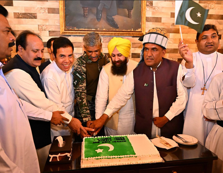 A solemn ceremony to mark Minority Day was held at Qila Bala Hissar, Peshawar.