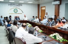 One Man Commission meeting in Peshawar