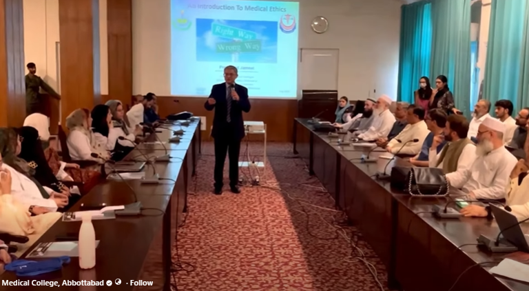 Workshop on medical ethics, patient rights held at Ayub Medical