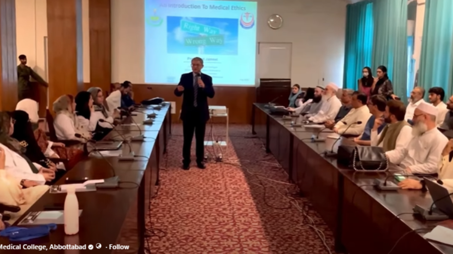 Workshop on medical ethics, patient rights held at Ayub Medical