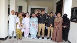 Women's University Mardan's political science students complete 45-day internship