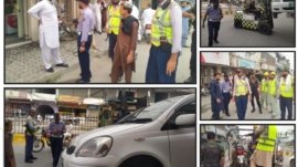 Mardan: Crackdown on no-parking and encroachments
