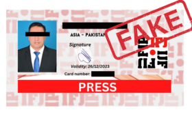 Peshawar Police begins crackdown on alleged fake crime reporters and bogus journalist cards