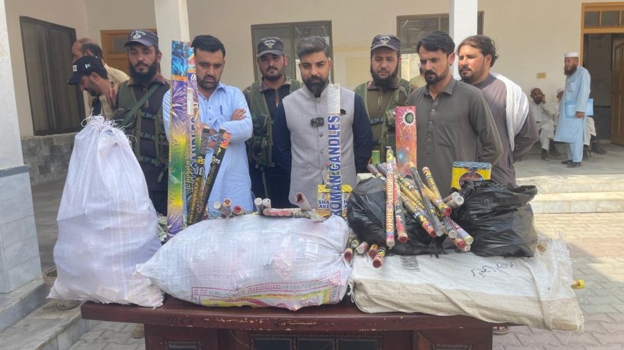 Crackdown against explosives in Mohmand district