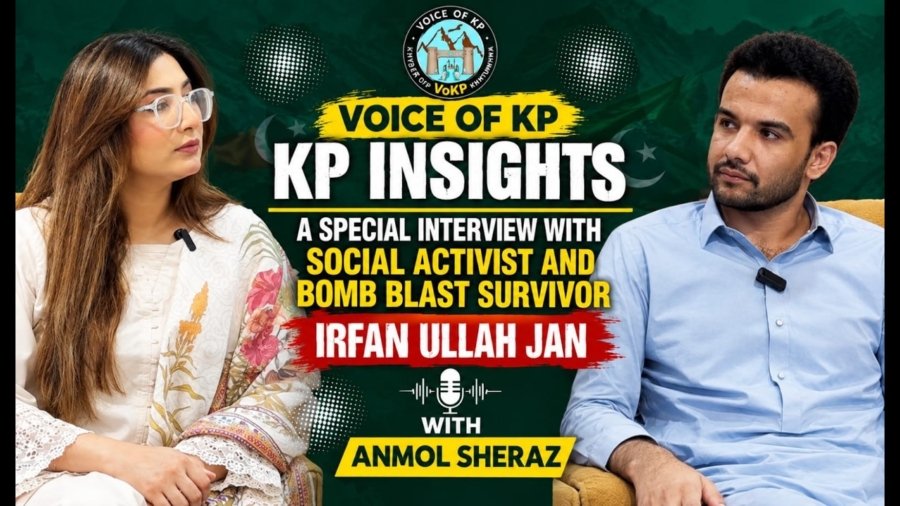 A Special Interview with Social Activist and Bomb Blast Survivor Irfan Ullah Jan